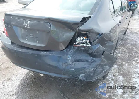 2012 Honda Civic Ex from USA, damaged, VIN 2HGFB2F81CH304789